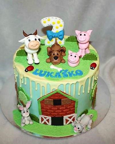 So zvieratkami, torta, Drip torty, stanula, 1