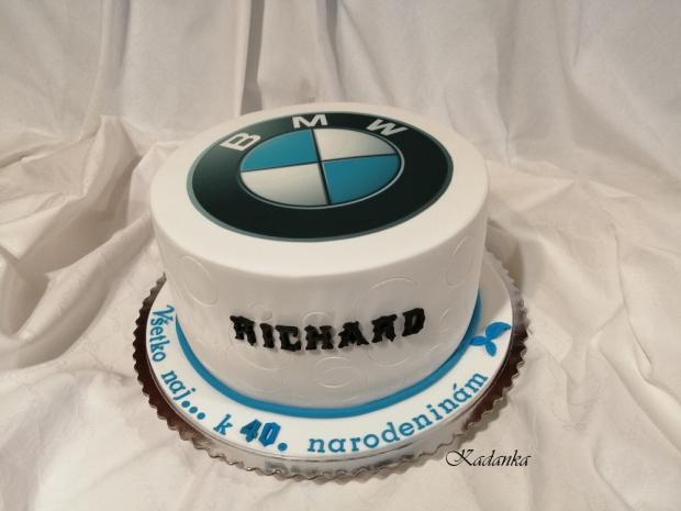BMW, torta, Narodeninové torty, Kadanka, 1