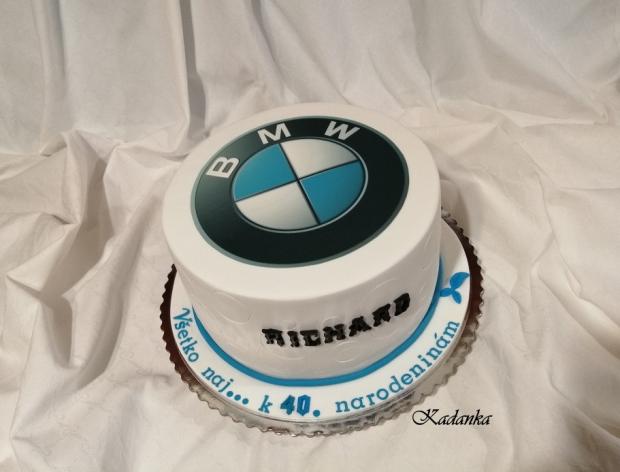 BMW, torta, Narodeninové torty, Kadanka, 3