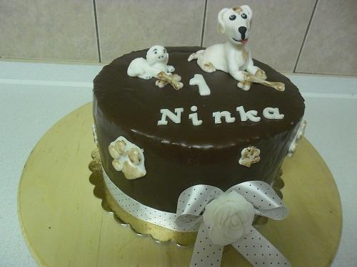 čokoládová so psíkmi, torta, Čokoládové torty, Ivka29, 1