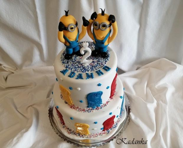 Minions - Mimoni, torta, Rozprávkové torty, Kadanka, 4