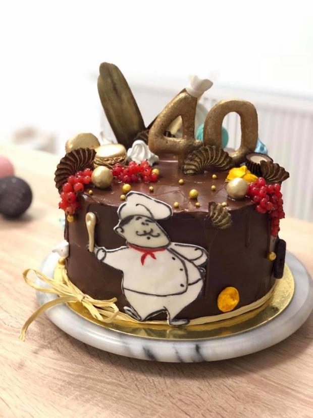 Krémová tortička, torta, Narodeninové torty, Martina Domčeková, 1