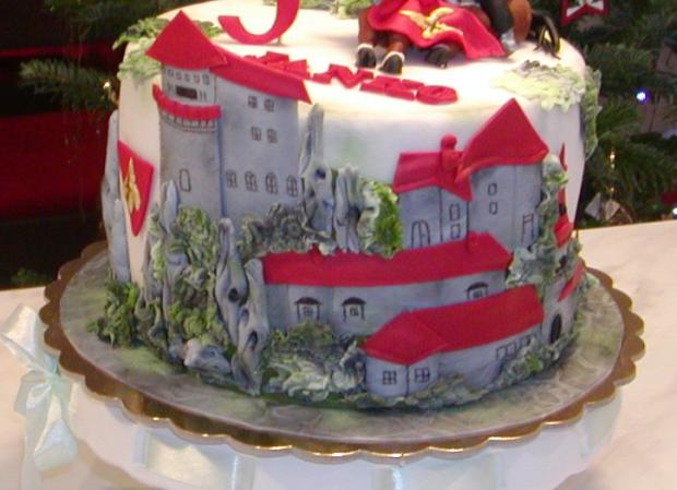 Na želanie rytier s mečom na hrade, torta, Ostané torty pre deti Na želanie rytier s mečom na hrade, torta, Ostané torty pre deti, babina 555, 2