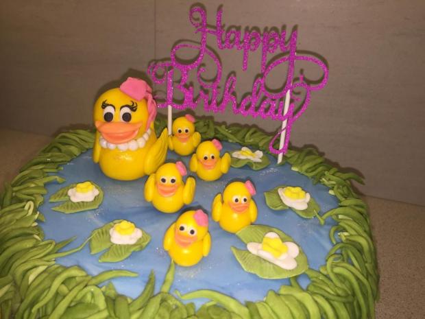 5 malých kačičiek "Five little ducks" , torta, Torty pre dievčatá, Alexandra601, 2