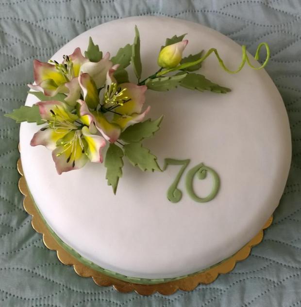 Narodeninová k 70-tke..., torta, Narodeninové torty, Mariolka, 1