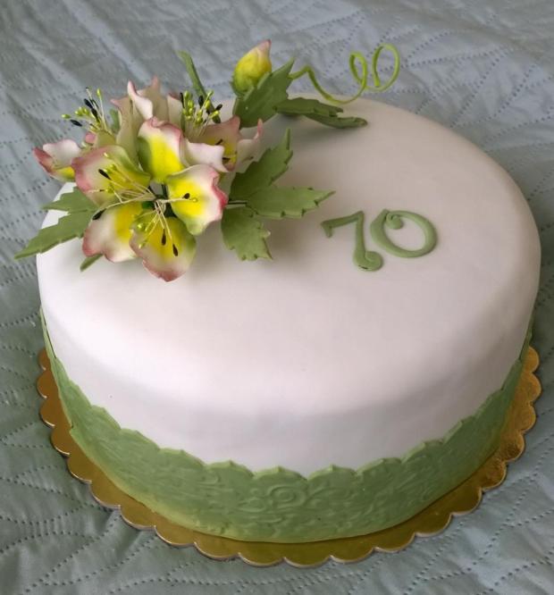 Narodeninová k 70-tke..., torta, Narodeninové torty, Mariolka, 2