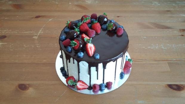 Ovocná, torta, Drip torty, juraj.ba, 1