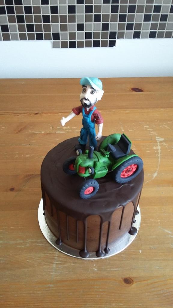 Pre traktoristu, torta, Narodeninové torty, juraj.ba, 1