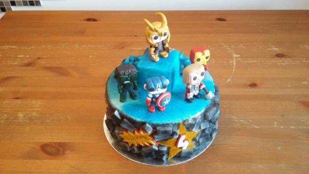 Avengers, torta, Narodeninové torty, juraj.ba, 1