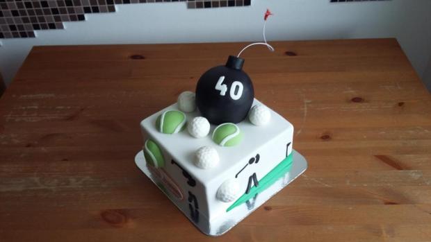 Pre golfistu a tenistu, torta, Športové torty, juraj.ba, 1