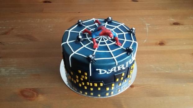 Spiderman, torta, Rozprávkové torty, juraj.ba, 1
