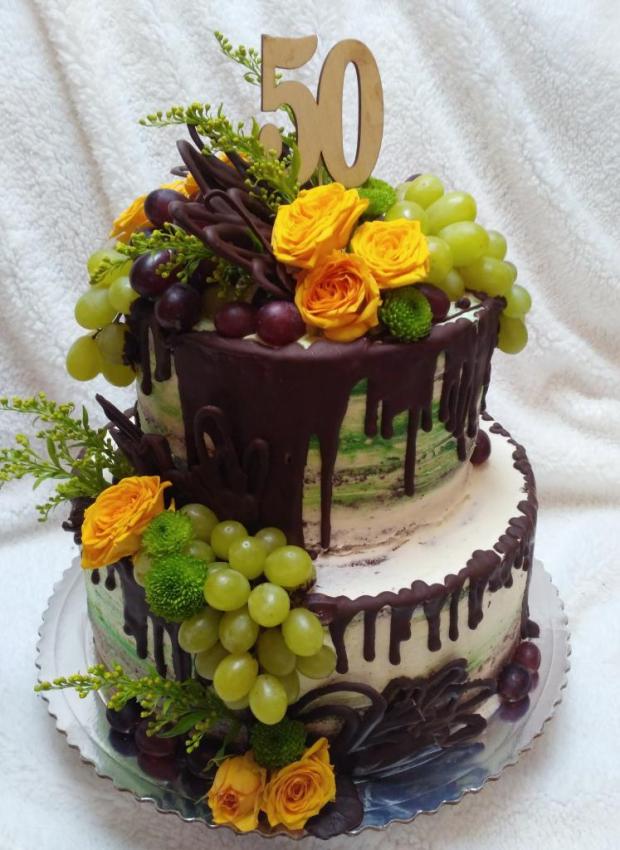 Pre pána na 50tku, torta, Narodeninové torty, Lucia Gažiová, 1