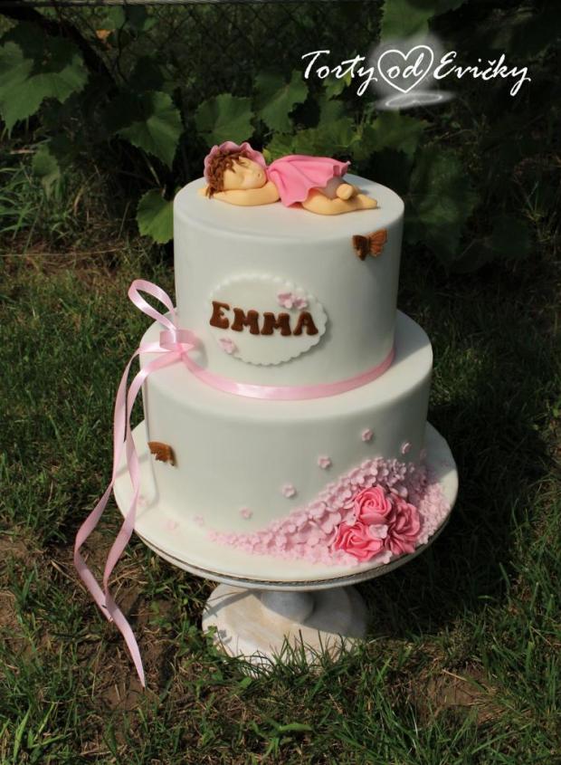 Krstinová , torta, Torty na cirkevné sviatky, Torty od Evičky, 1
