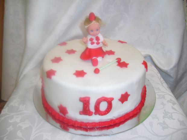 pre malú mažoretku, torta, Torty pre dievčatá, alena60, 1