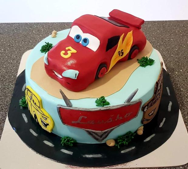 car, torta, Rozprávkové torty, MK martina, 1