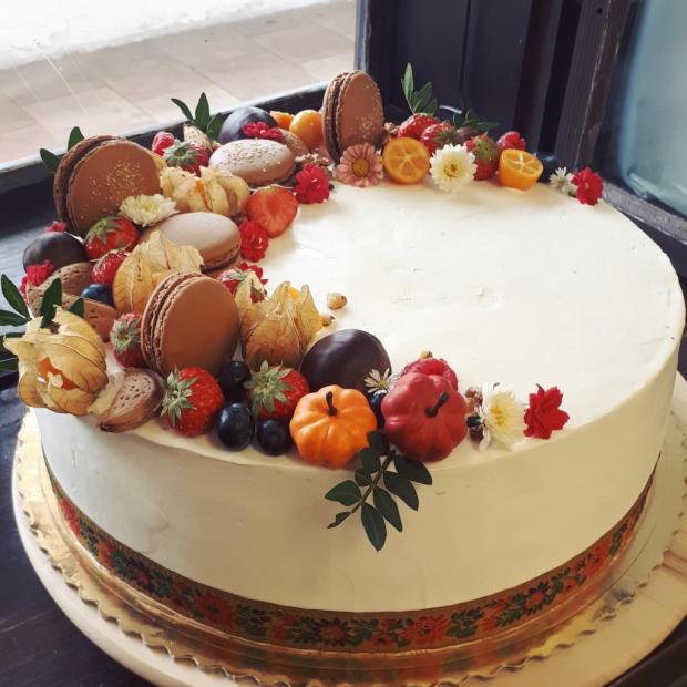 jesenno- ludová, torta, Narodeninové torty, Inge_Inge, 1
