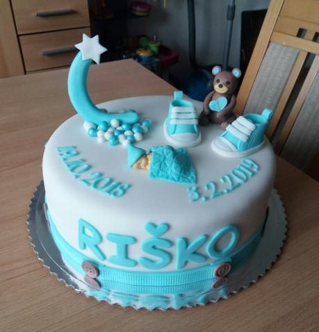 Krstinová, torta, Torty na krstiny, KatkaPes, 1