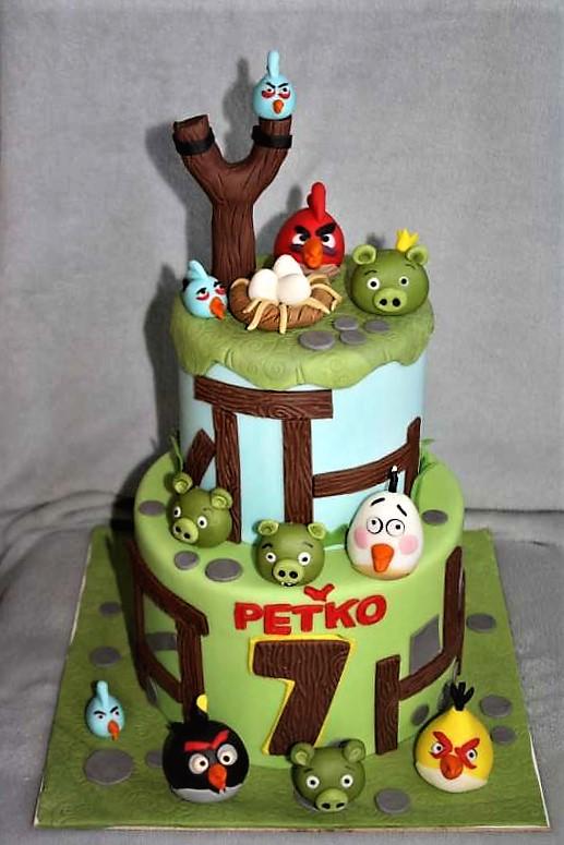 Angry Birds, torta, Rozprávkové torty, stanula, 1