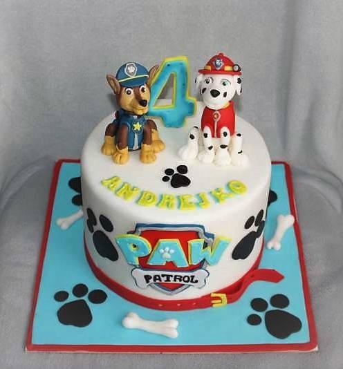 Paw patrol, torta, Rozprávkové torty, stanula, 1