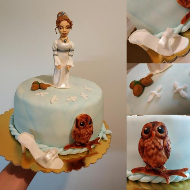 Tri oriešky pre Popolušku, torta, Rozprávkové torty, Zdenka Kapustkova, 1