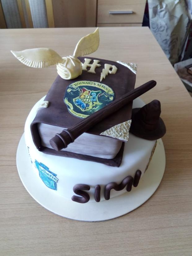 Harry Potter, torta, Rozprávkové torty, KatkaPes, 1
