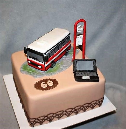 Pre šoféra MHD, torta, Narodeninové torty, stanula, 1