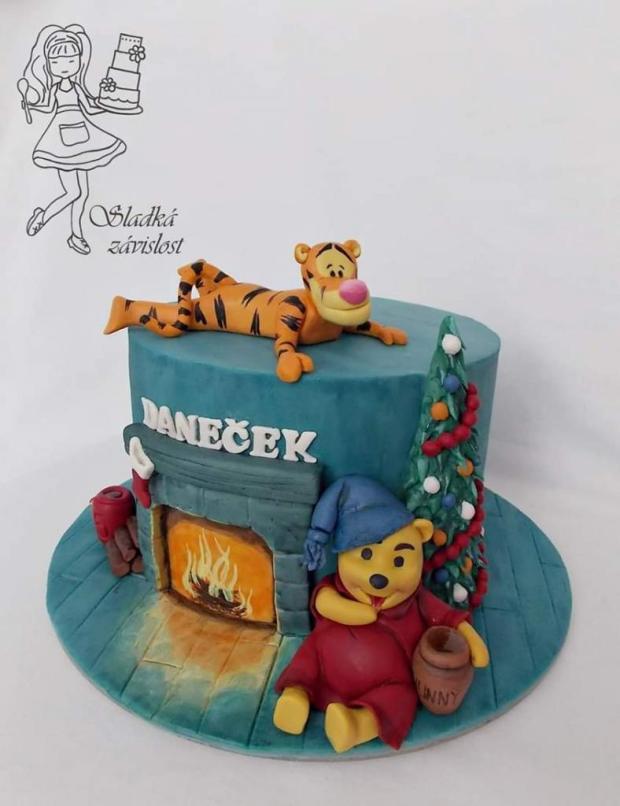 Medvídek Pú, torta, Rozprávkové torty, Sladká závislost, 1