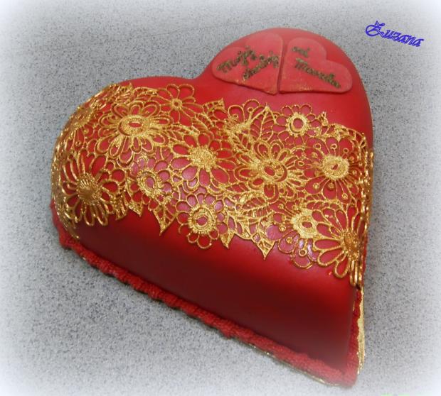 srdiečko, torta, Narodeninové torty srdiečko, torta, Narodeninové torty, zana, 1