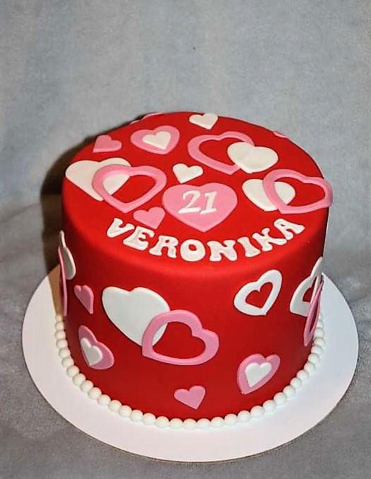 Srdiečková, torta, Narodeninové torty, stanula, 1