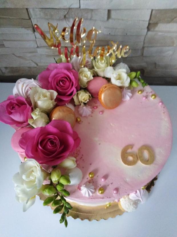Živé kvety , torta, Narodeninové torty, Gabri, 2