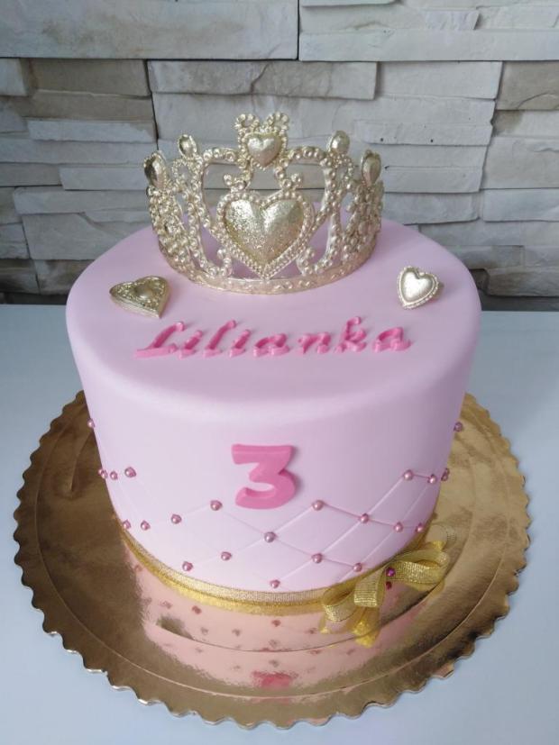 Malá princezná , torta, Torty pre dievčatá, Gabri, 1