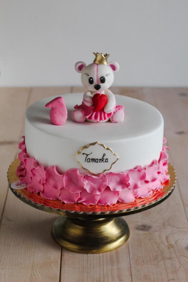 Pre princeznú na 1.rôčik , torta, Torty so zvieratkami, Cakes by Miša, 1