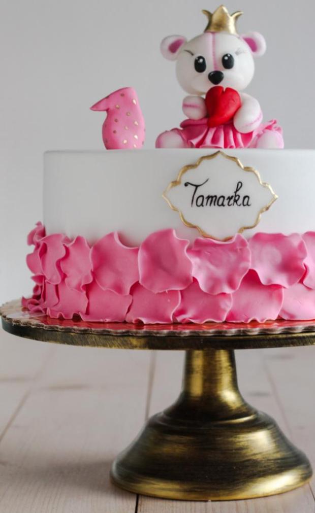 Pre princeznú na 1.rôčik , torta, Torty so zvieratkami, Cakes by Miša, 2
