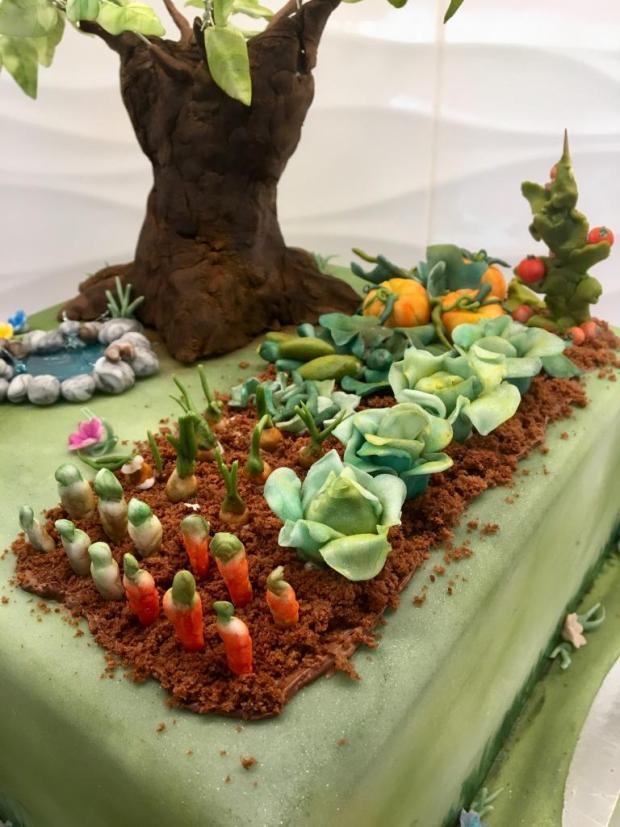 Narodeninova zahrada, torta, Narodeninové torty, Elael, 2