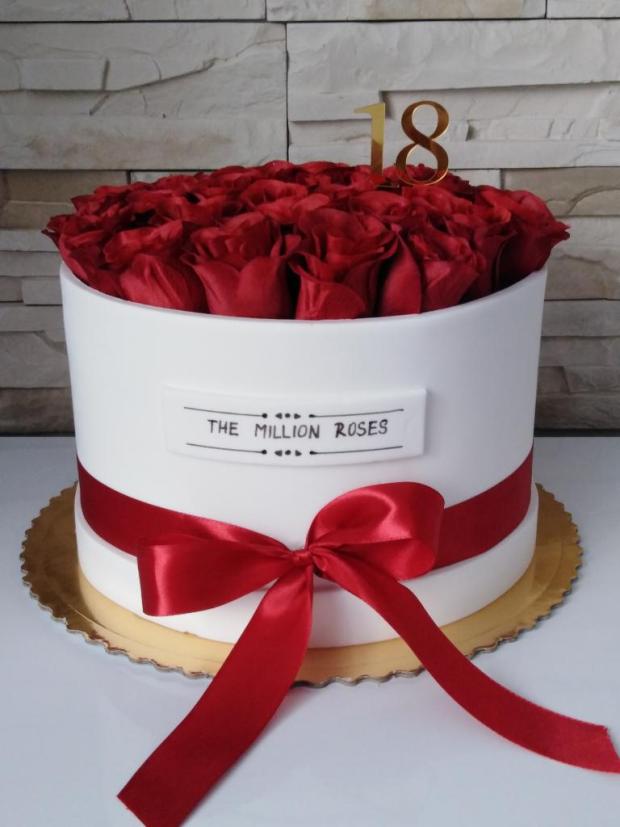 The milion rose, torta, Narodeninové torty, Gabri, 1