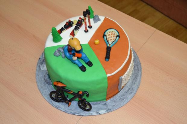 Športová torta, torta, Športové torty, N a D, 1