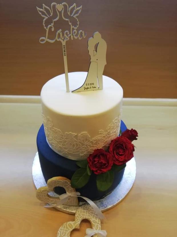 Svadobná tortička netradičná kombinácia , torta, Svadobné torty, zuzanka12, 2