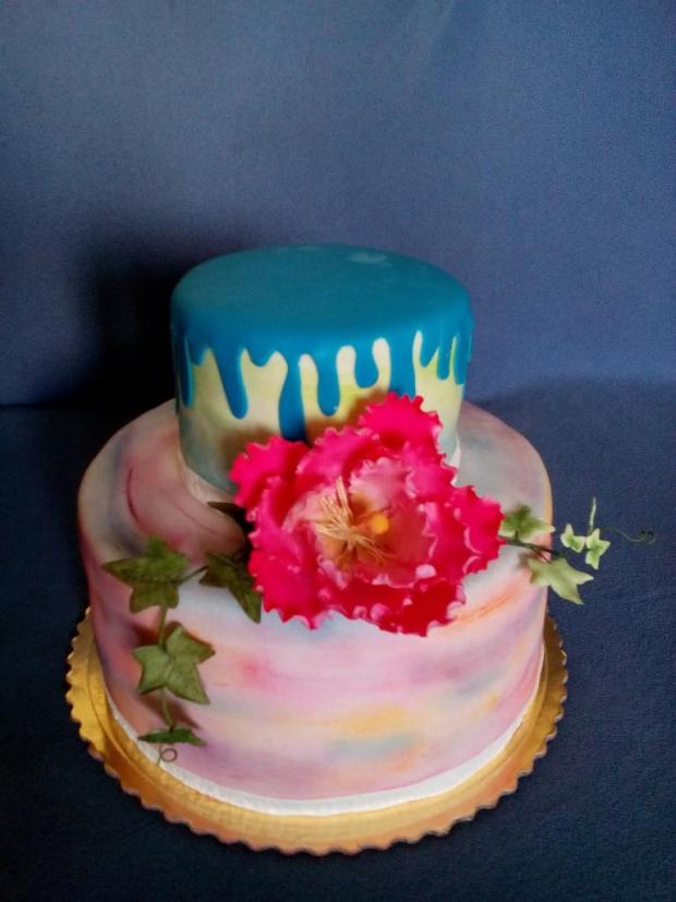 Moderná... , torta, Torty pre dievčatá, Sigetka, 1
