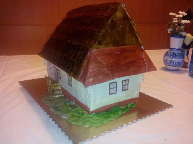Domček z Vlkolinca, torta, Narodeninové torty, Sigetka, 1