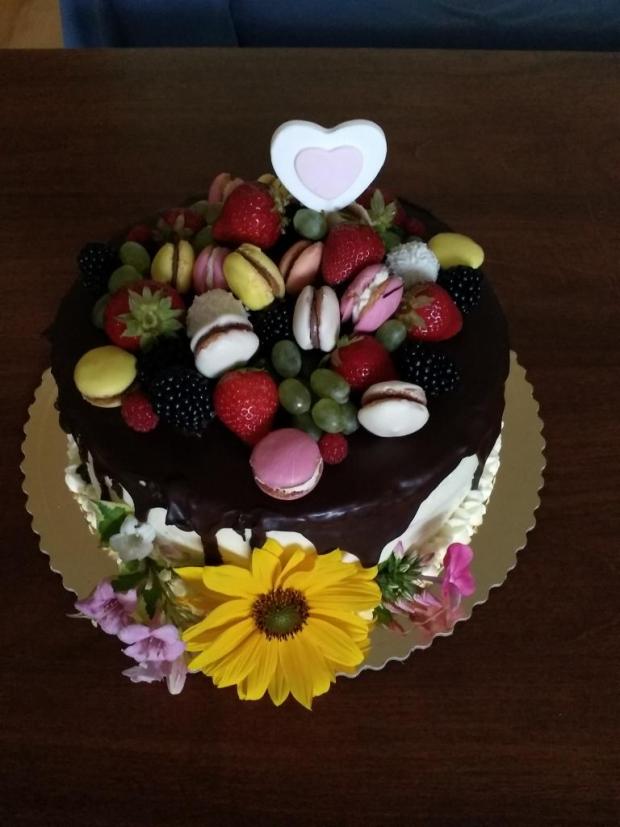 Letné variácie 3, torta, Narodeninové torty, Sigetka, 1