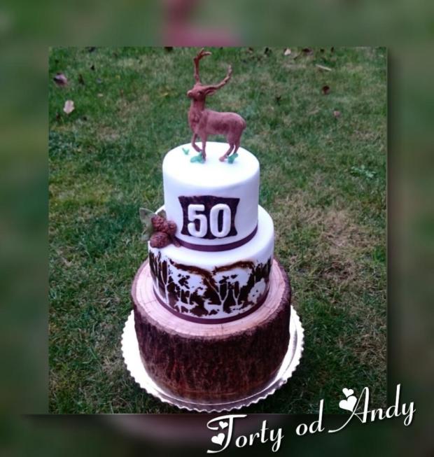 Tortička pre poľovníka, torta, Narodeninové torty, andy611, 1