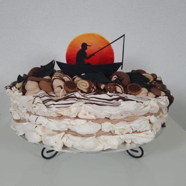 Pre rybára , torta, Narodeninové torty, Danda78, 1