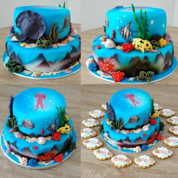 Morská :) , torta, Netradičné torty, Zdenka Kapustkova, 1