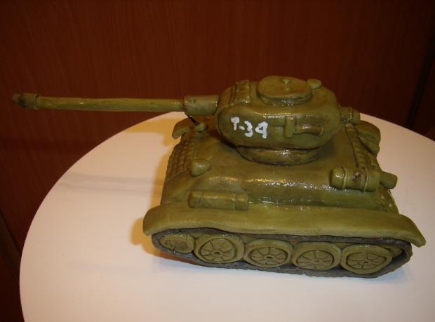 TANK na tortu, torta, Torty autíčka, vláčiky, mariaJ, 1