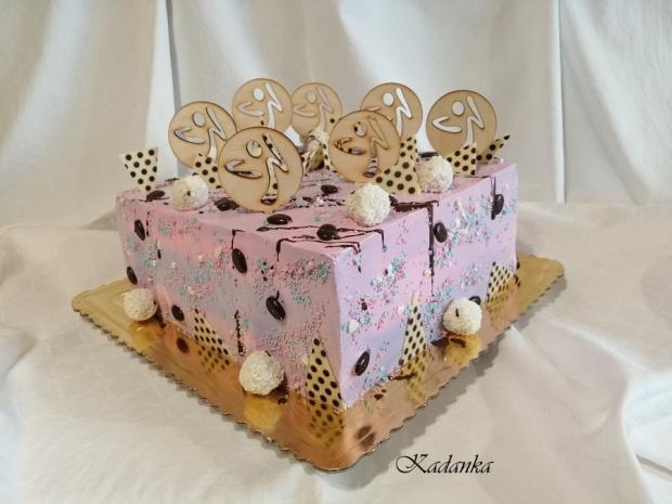 Jarná wellness zumbovačka špeciál - 10 výročie, torta, Drip torty, Kadanka, 1