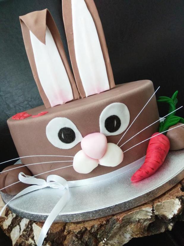 Zajko pre Agátku , torta, Torty so zvieratkami, m.o.n.i.č.k.a, 2