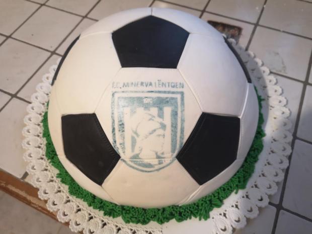 Futbalová lopta, torta, Športové torty, bemko, 1