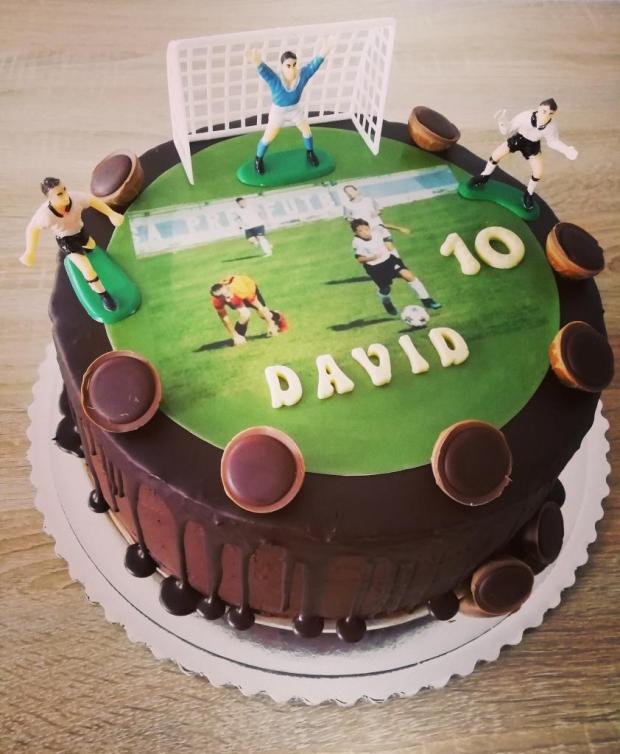Čokoládová pre futbalistu , torta, Ostané torty pre deti, TinkyCake, 1