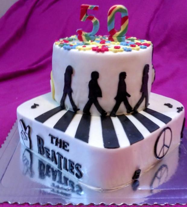 The Beatles, torta, Narodeninové torty, Stanislava Šestáková, 1