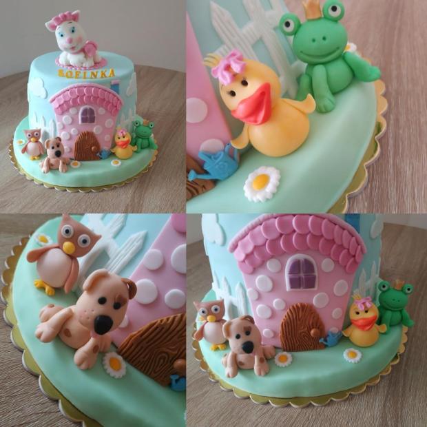Zvieratká pre Sofinku :) , torta, Torty pre dievčatá, Zdenka Kapustkova, 1